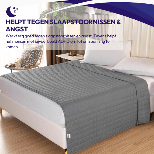 Verzwaringsdeken 7 kg - 150 x 210 cm, extra lang