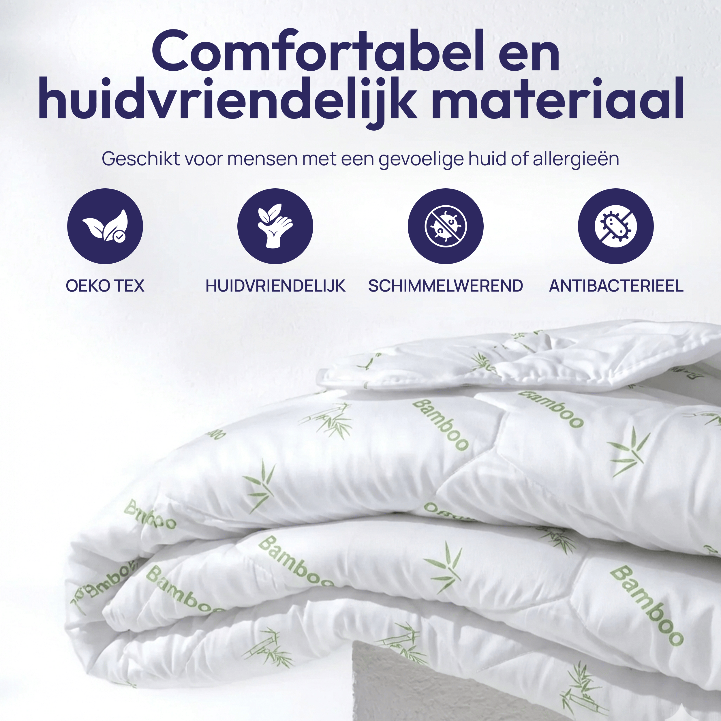 Comfeur Bamboe Dekbed – Ademend All-Season Dekbed