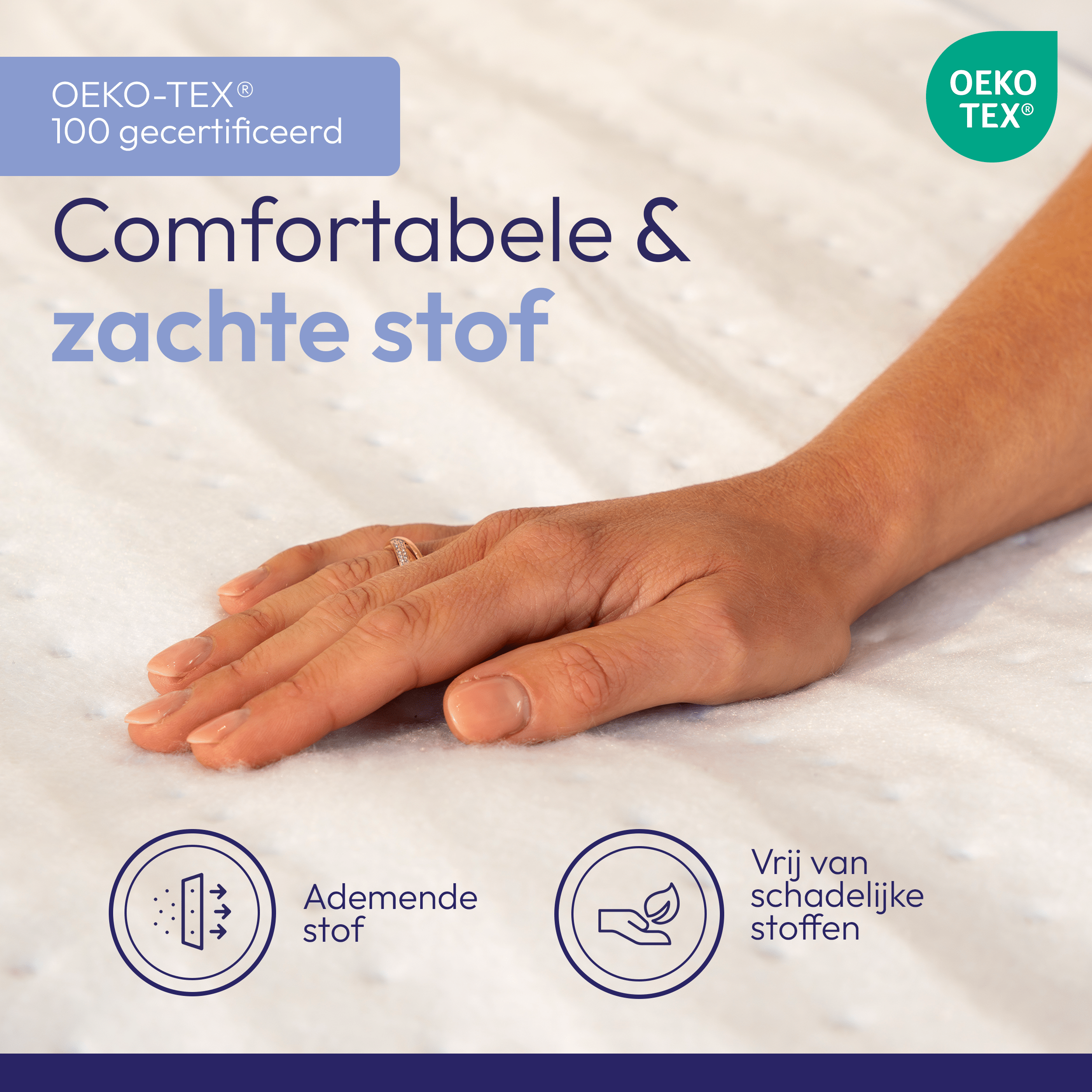 Comfeur elektrische onderdeken met preheat - comfortabele en zachte stof