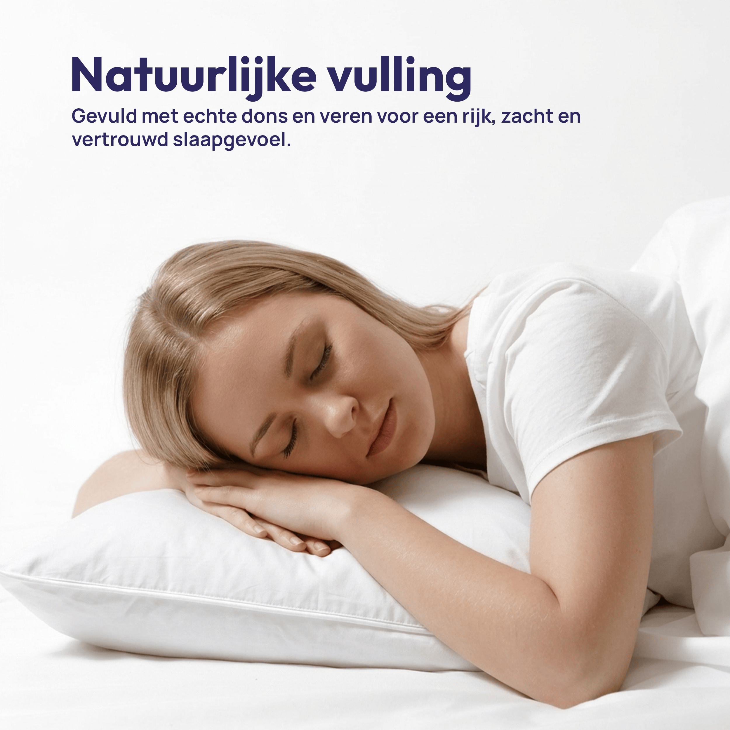 Comfeur Entendaunenkissen 60 x 70 cm