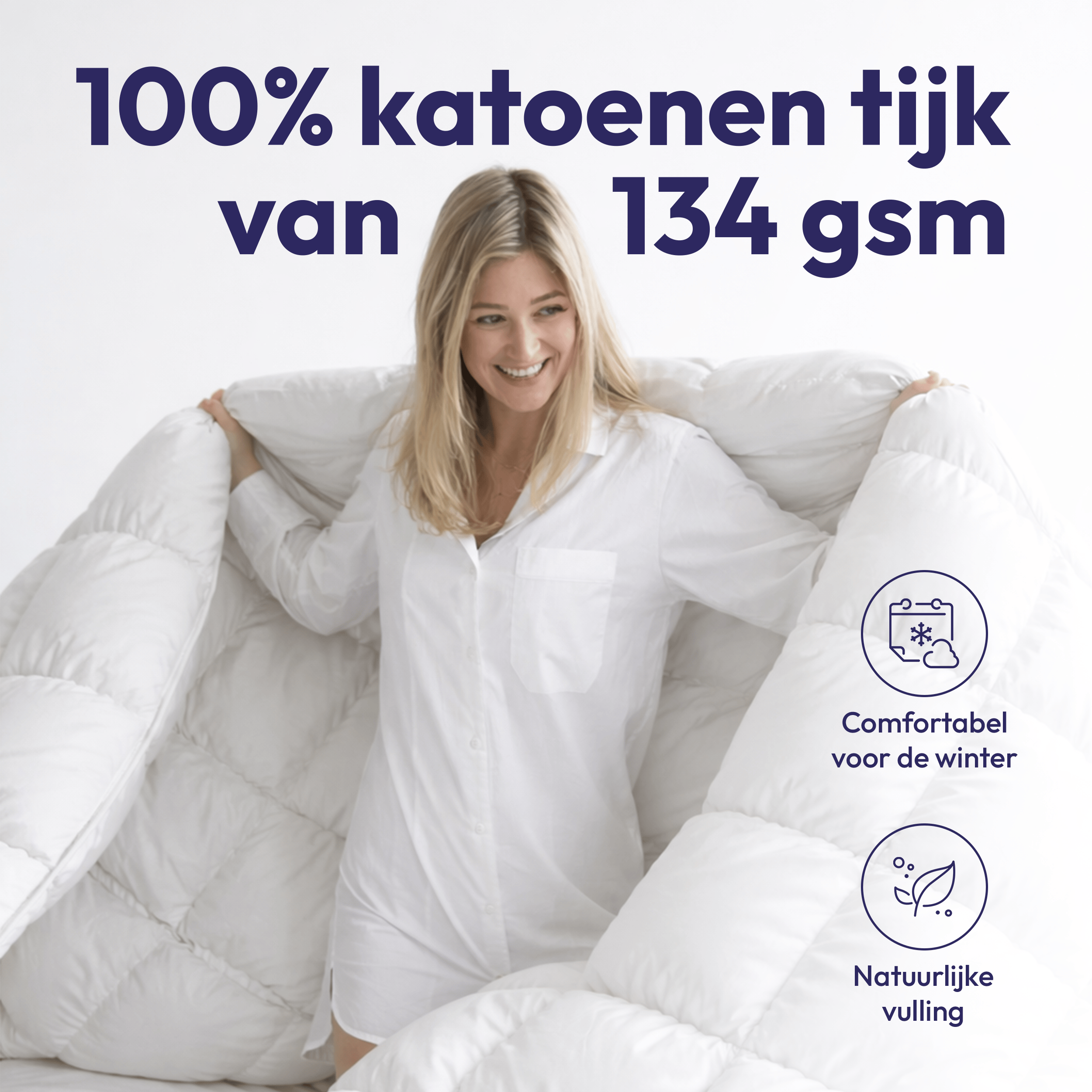 Comfeur Winterdecke mit Entendaunen – Daunen & Federn