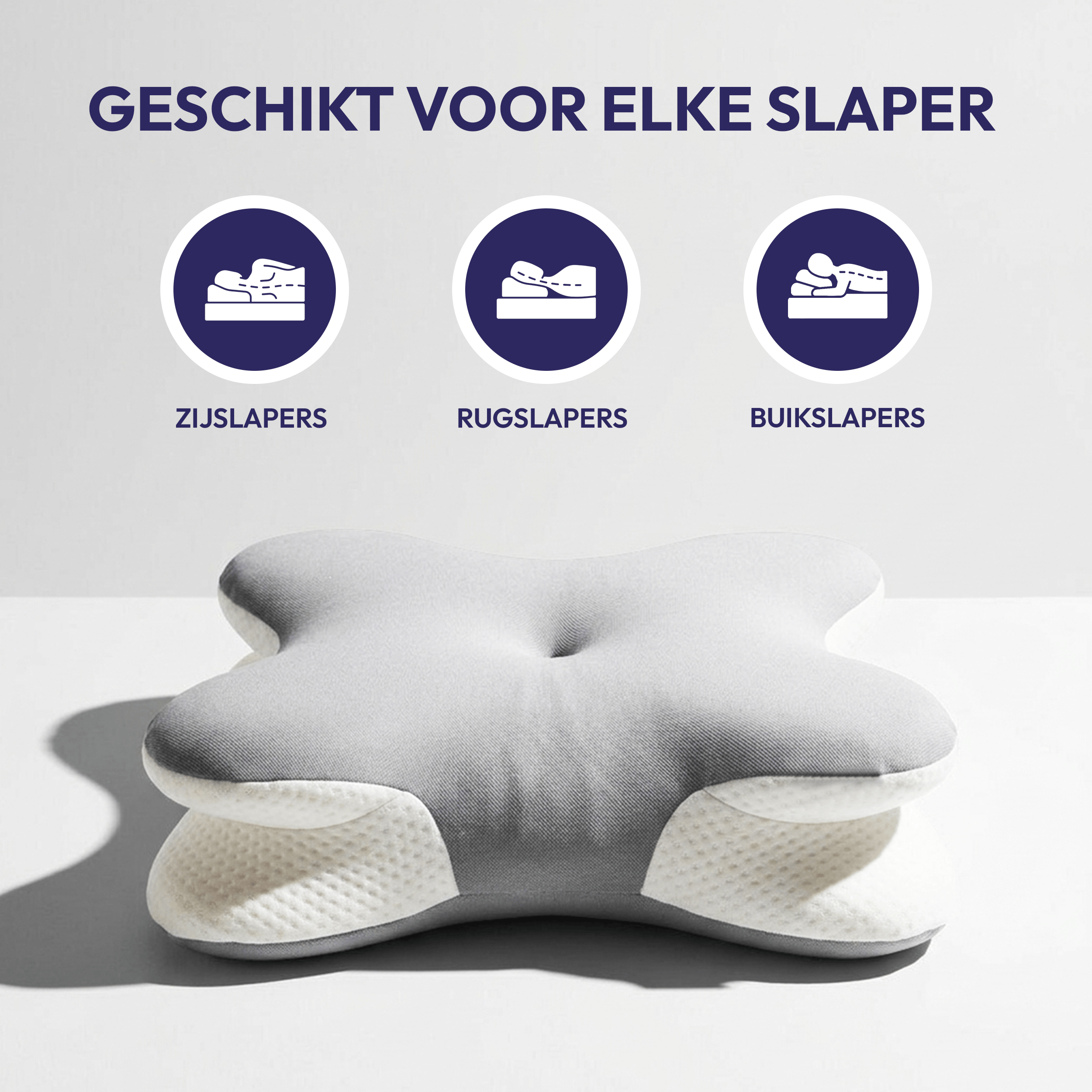 Comfeur ergonomisches Kissen für Nacken und Schultern