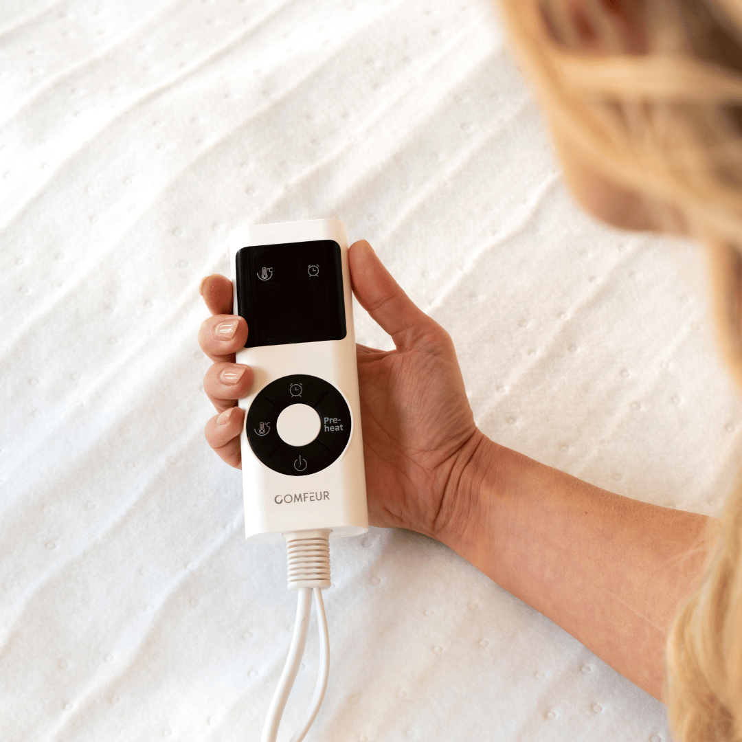 elektrische bovendeken afstandsbediening met timer