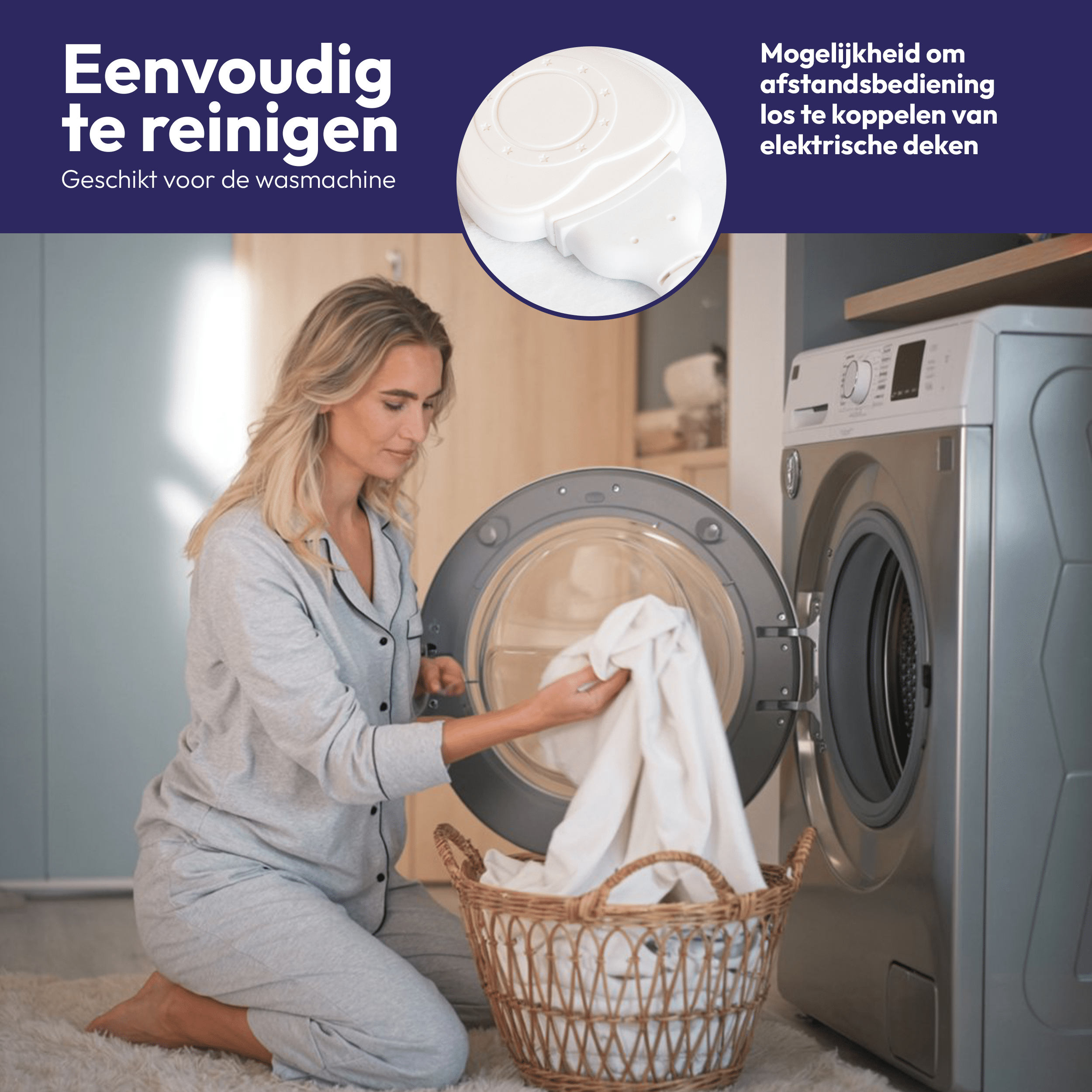 Comfeur electric blanket extra long - 190x80 CM
