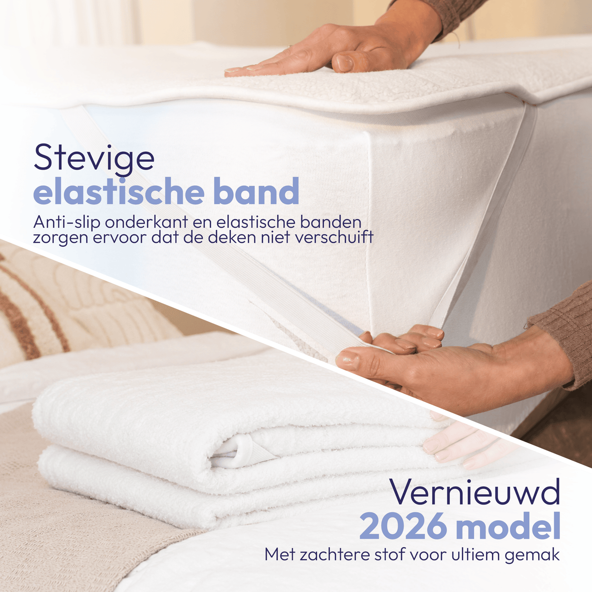 Comfeur elektrische onderdeken 190x80 cm - Zacht teddy fleece
