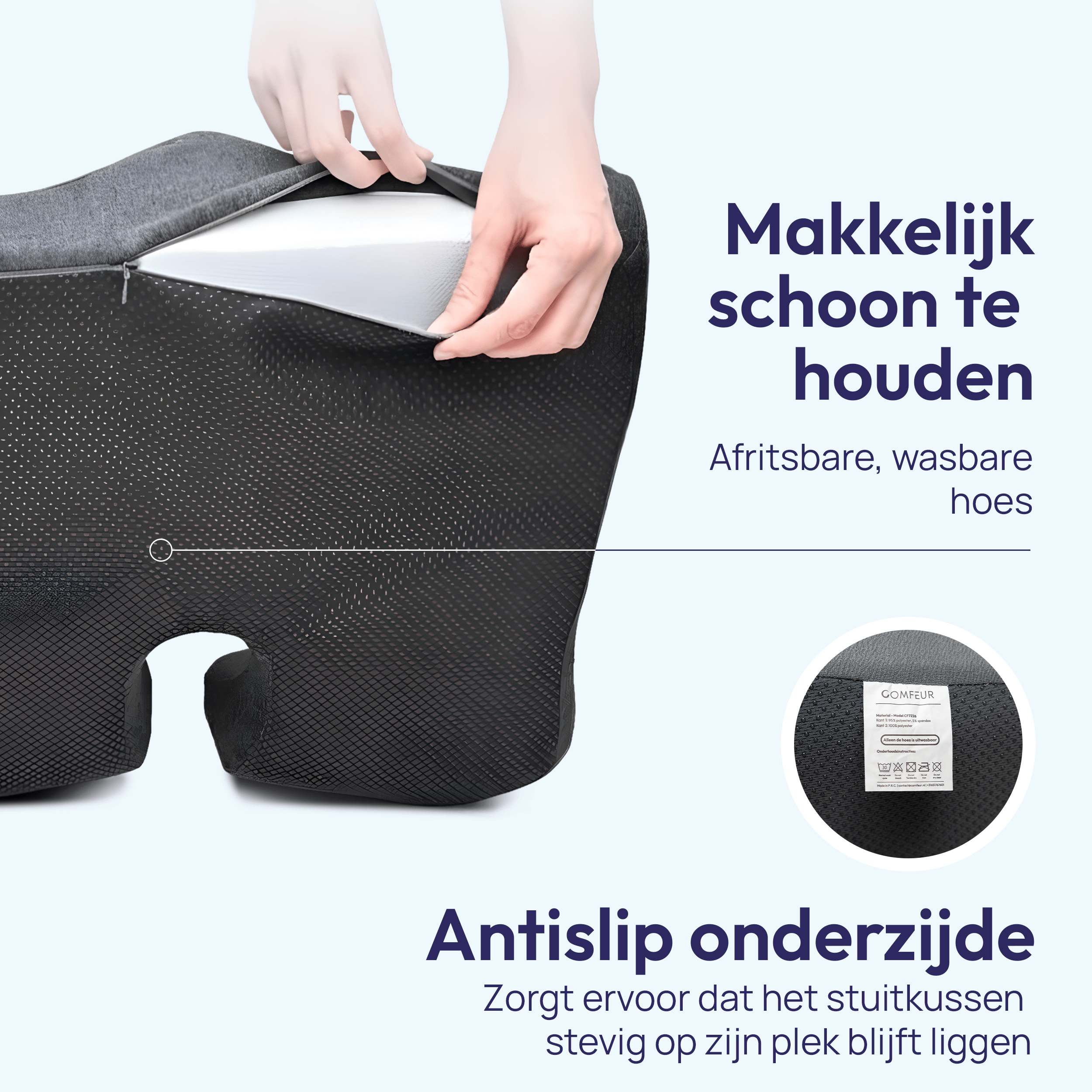 Comfeur Ergonomisches Sitzkissen – Steißbeinkissen